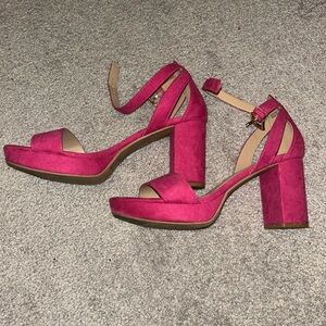 Elegant Pink Women's Heels